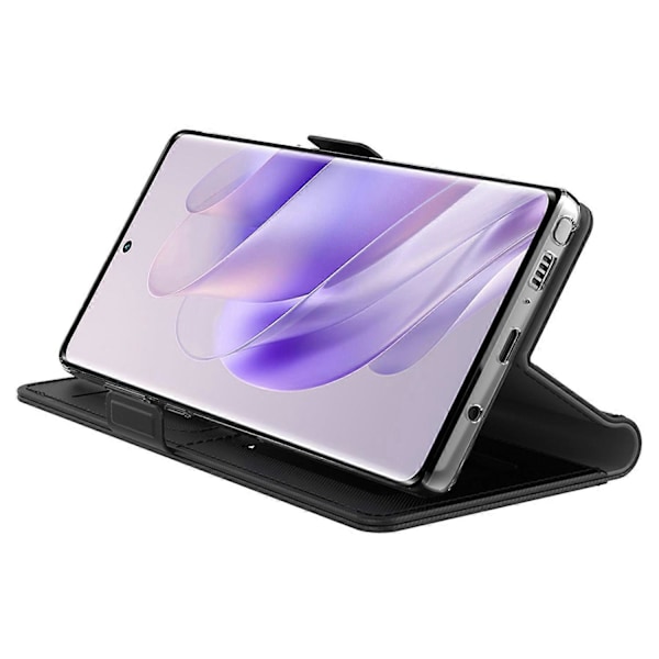 Infinix Note 40 -kotelo korttipaikalla, PU-nahkainen jalustakansi meikkipeilillä Multicolor Style A