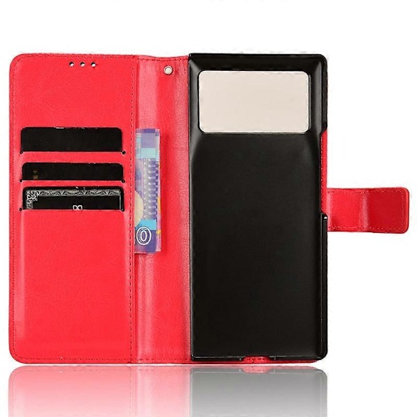 Til Xiaomi Mix Fold 3 5G Etui Wallet PU Læder Foldbart Telefoncover Multicolor Style D