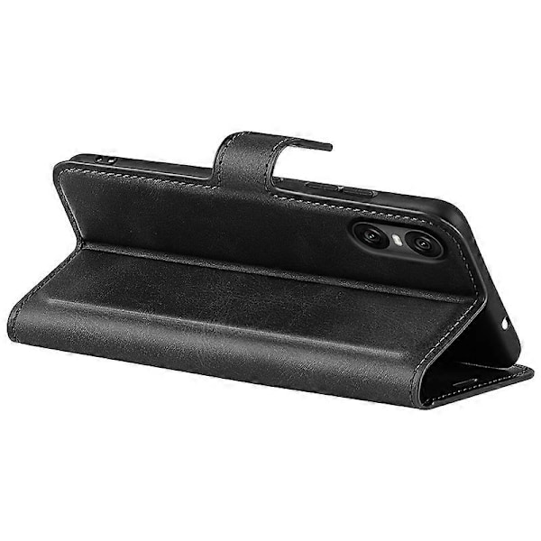 Til Sony Xperia 10 VI Taske Wallet Kalvetekstur Læder Telefon Cover Multicolor Style A