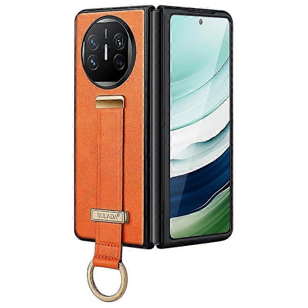 SULADA Fashion Series deksel til Huawei Mate X5 med uttrekkbar håndstropp og støtte Multicolor Style F
