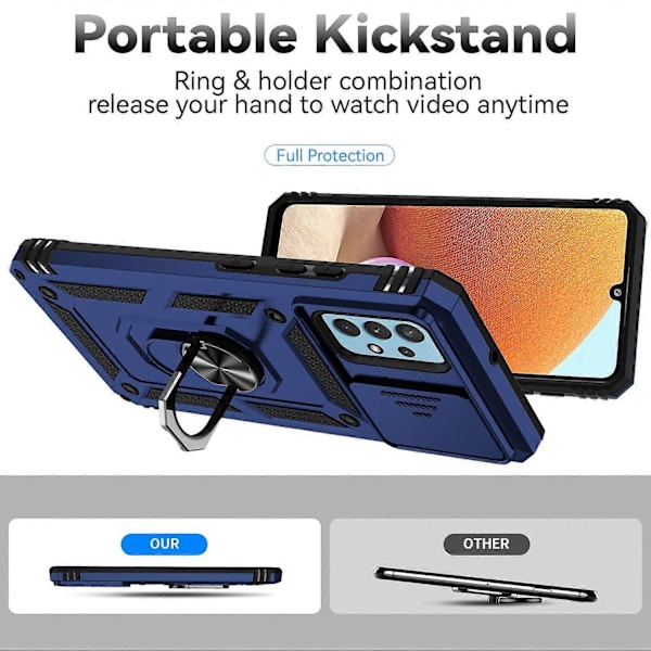 Puhelinkotelo Galaxy A32 4G:lle (EU-versio) Multicolor Style B