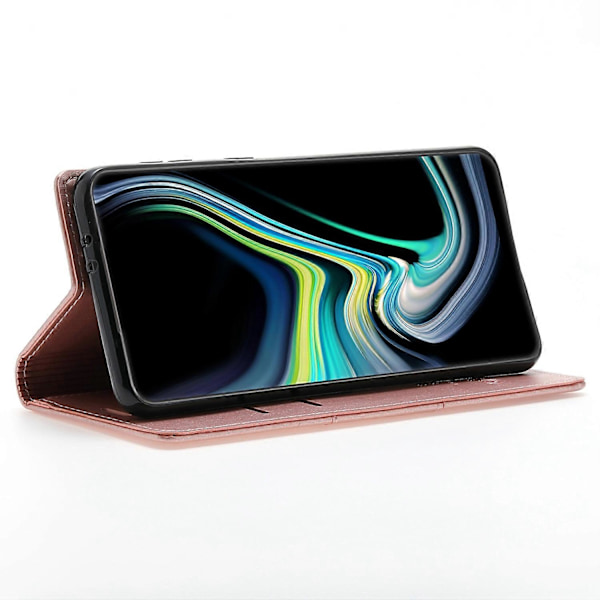 Itsestään imeytyvä magneettinen PU-nahkakotelo lompakkotelineellä Samsung Galaxy A53 5G:lle Multicolor Style C