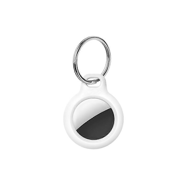 PC-beskyttelsescover til Apple AirTag Bluetooth Tracker Anti-drop Case med nøglering Multicolor Style B