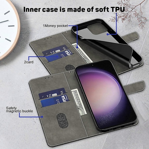 Telefondeksel for Galaxy S23 FE Multicolor Style H