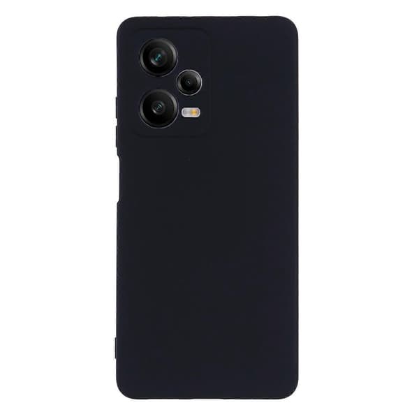 Flytande silikonfodral för Xiaomi Redmi Note 12 Explorer 5G, baksida med mjukt foder