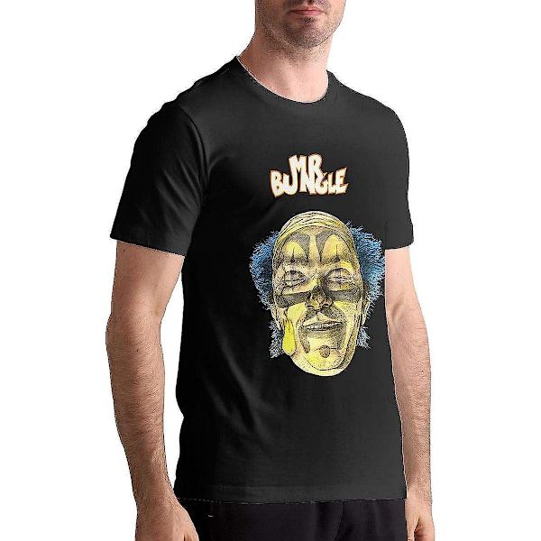Mr Bungle Band T-shirt Herrtröjor Kortärmad T-shirt i bomull Black L