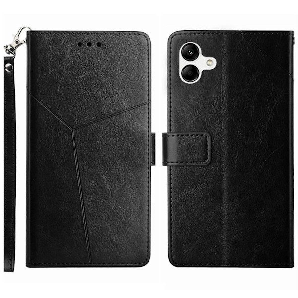 Til Samsung Galaxy A05 4G Etui Y-formet Linje Præget Læder Wallet Telefon Cover Multicolor Style A