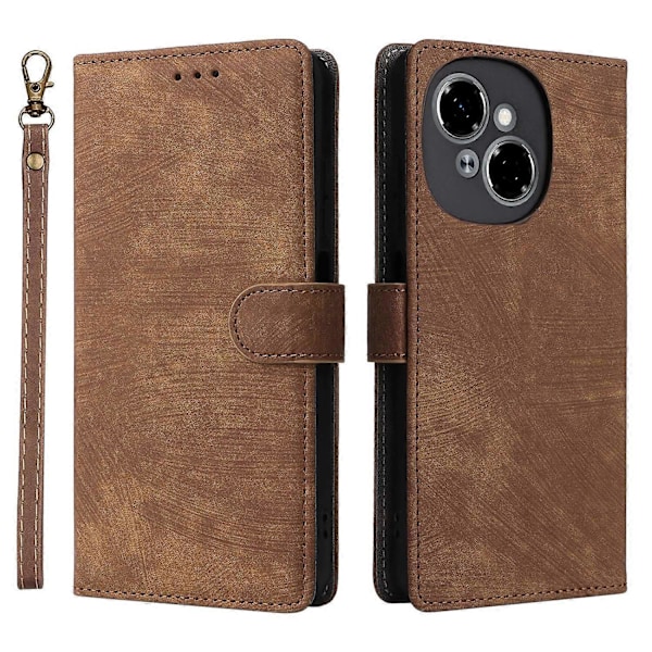 Plånboksfodral för TECNO Spark Go 2025/Spark Go 1/Pop 9 med RFID-skydd, PU-läder, stativ Multicolor Style E