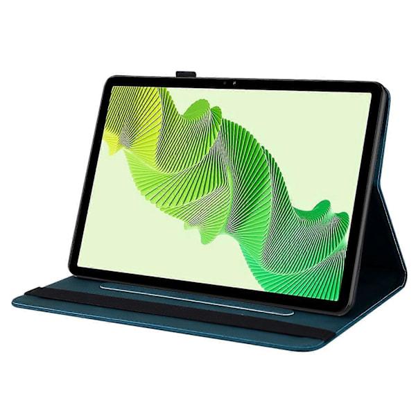 Tablet Cover til Realme Pad 2 PU Læder Cover Sommerfugl Blomst Præget Kortholder Shell Multicolor Style B