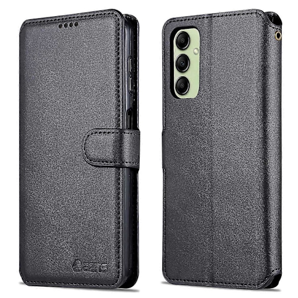 AZNS Telefoncover til Samsung Galaxy A14 5G/A14 4G Kalveskinds Tekstur Læder Telefon Wallet Cover Stativ Multicolor Style A