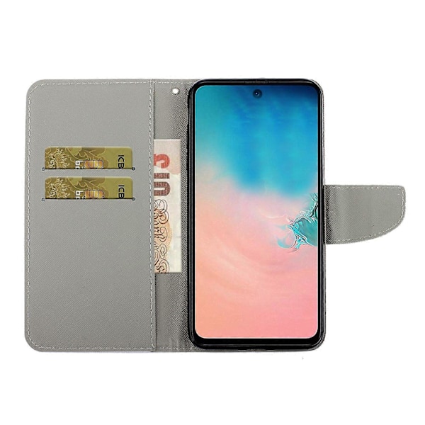Plånboksdesign Telefonfodral PU Läder Ställ med Rem för Samsung Galaxy S20 FE/S20 Fan