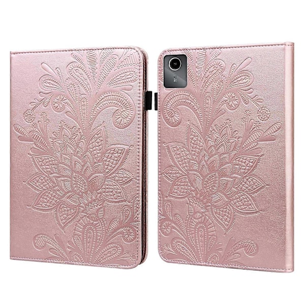 Læder tablet cover med kort slots og stativ til Lenovo Tab M11/Xiaoxin Pad 11 2024 Multicolor Style E
