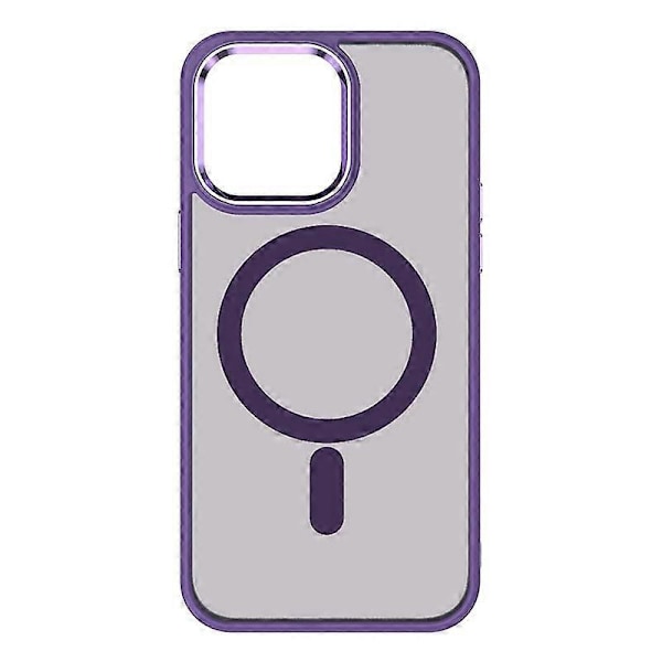 TOTU AA-196 Til iPhone 14 Pro Cover Kompatibelt med MagSafe TPU+PC Dobbeltlags Bagcover Multicolor Style E