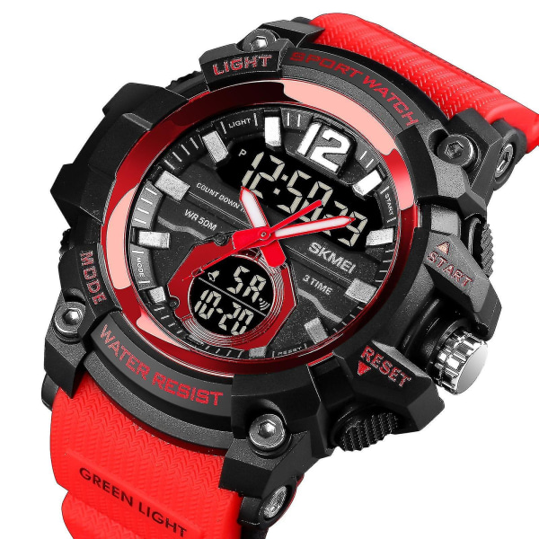 Skmei 1725 Led Digital Display Elektronisk watch Gold