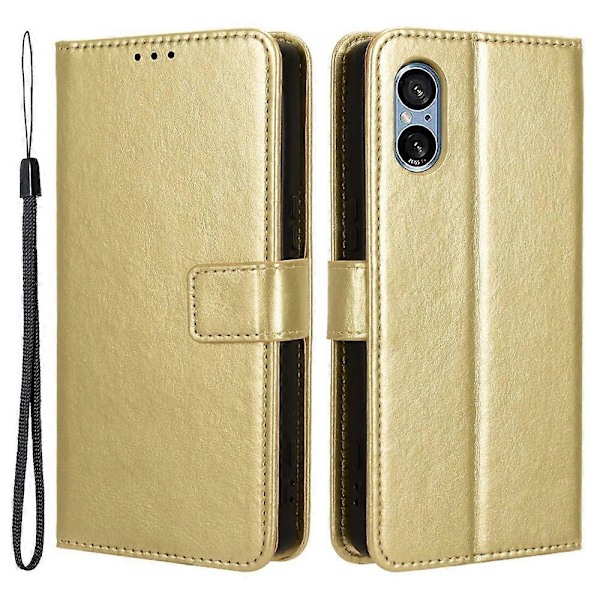 För Sony Xperia 5 V Fodral Läder Ställ Plånbok Fullständigt Skydd Mobilskal Multicolor Style A