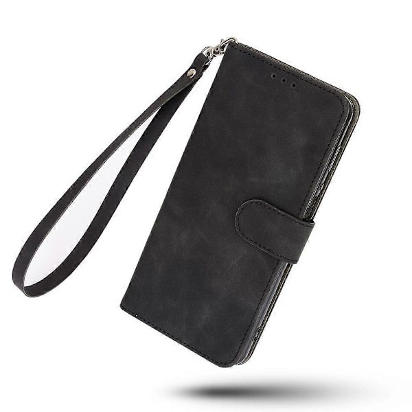 För ZTE Blade A32 PU Läder Telefonfodral Plånbok Hud-känsla Ställ Skydd Multicolor Style A
