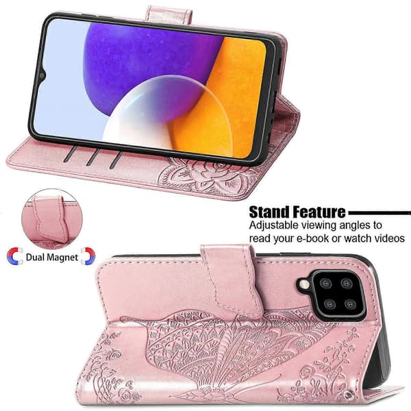 Puhelinkotelo Galaxy A22 4G:lle (EU-versio) Multicolor Style E