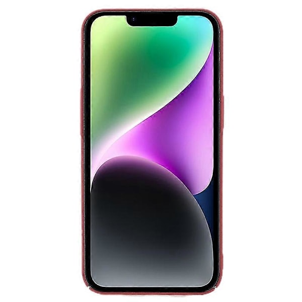 Hard PC-deksel for iPhone 14 med fallbeskyttelse, matt og sklisikkert Multicolor Style C