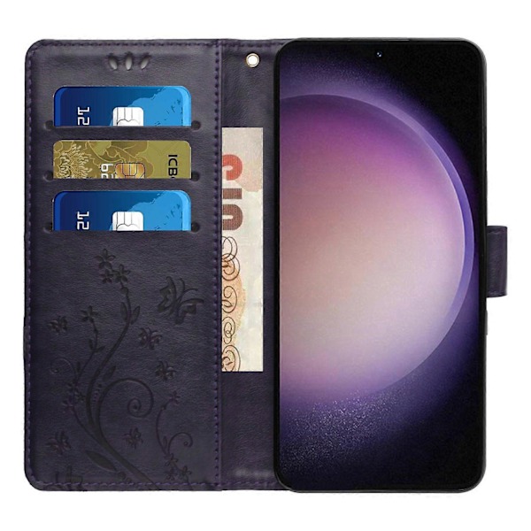PU-lommebokdeksel med stropp til Samsung Galaxy A56 5G Multicolor Style D