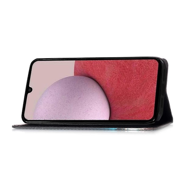 YB Mønsterprint Læder Serie-4 til Samsung Galaxy A15 4G Etui PU Læder Telefon Wallet Cover Multicolor Style F