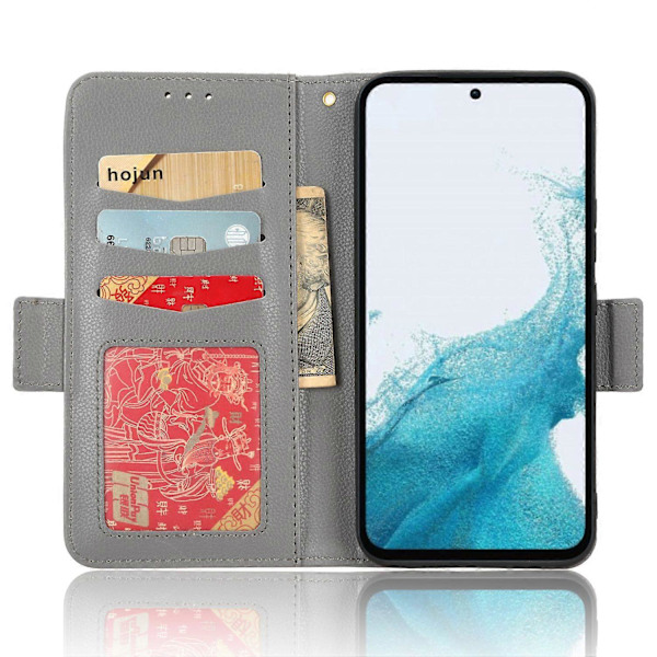 Til Samsung Galaxy A54 5G Mobiltelefon Cover Wallet Stand PU Læder Dobbelt Magnetisk Lås Telefon Etui Multicolor Style E