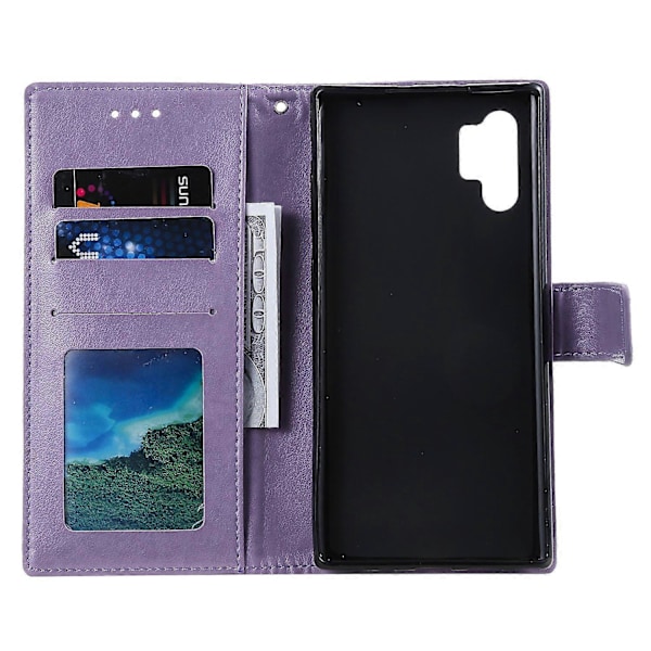 Præget Mandala Blomst Tegnebog Læder Etui med Rem til Samsung Galaxy A32 4G (EU Version) Multicolor Style H