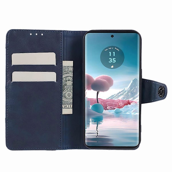 Motorola Edge 40 Neo 5G -kotelon lompakko, yhdistetty PU-nahkainen puhelinkotelo Multicolor Style D