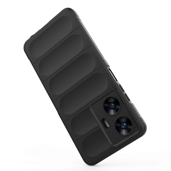 Fleksibelt TPU-deksel til Realme C55 4G, ripebestandig og robust bakdeksel Multicolor Style H