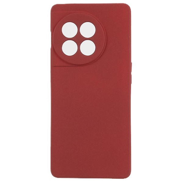 Mjukt Tpu phone case för Oneplus 11 5g , dubbelsidigt matt skyddande cover Wine Red