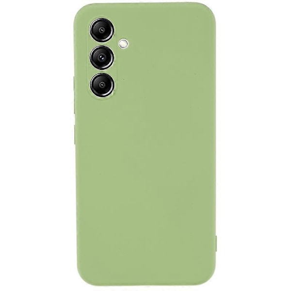 För Samsung Galaxy A14 5G/4G Gummibelagt TPU Skyddsfodral Fiberfoder Fallskydd Mobilskal Multicolor Style B