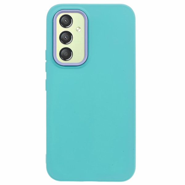 Til Samsung Galaxy A14 4g Gummibelagt Telefon Cover Aftagelig Ramme Pc+tpu Beskyttelses Cover Baby Blue