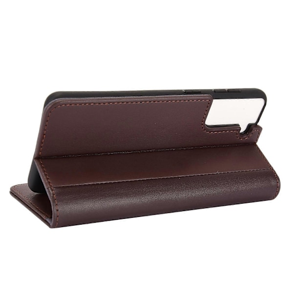 Til Samsung Galaxy S21 4G/5G Split Læder Wallet Stand Telefon Cover Multicolor Style B