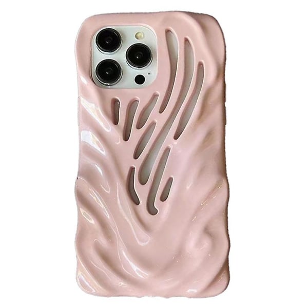 För Iphone 13 Pro 6.1" Candy Color Tpu phone case ihåligt Stötsäkert cover Pink