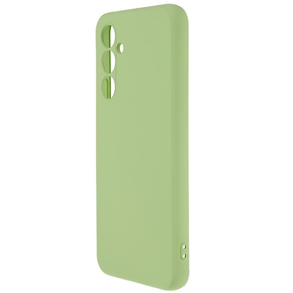 För Samsung Galaxy S23 Fe Fiberfoder Gummibelagt Tpu- cover anti-scratch case Matcha Green