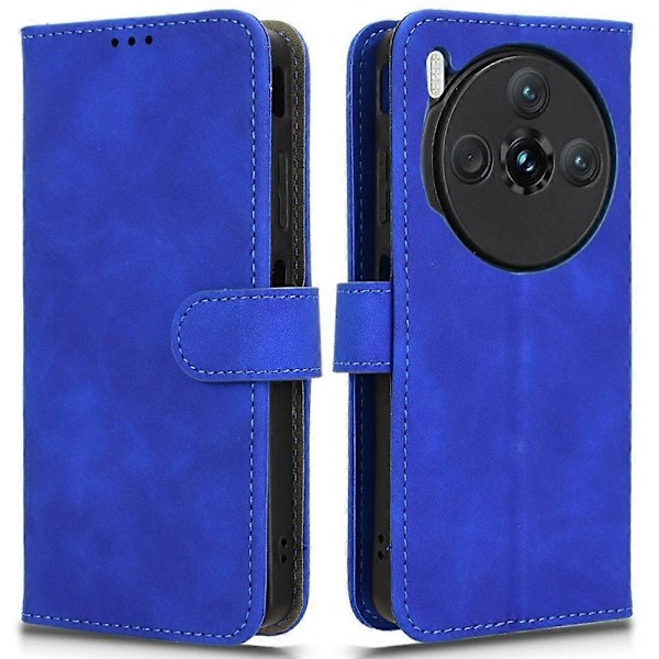 Læderetui til ZTE nubia Z60S Pro 5G, hudvenligt anti-drop wallet flip telefoncover Multicolor Style B
