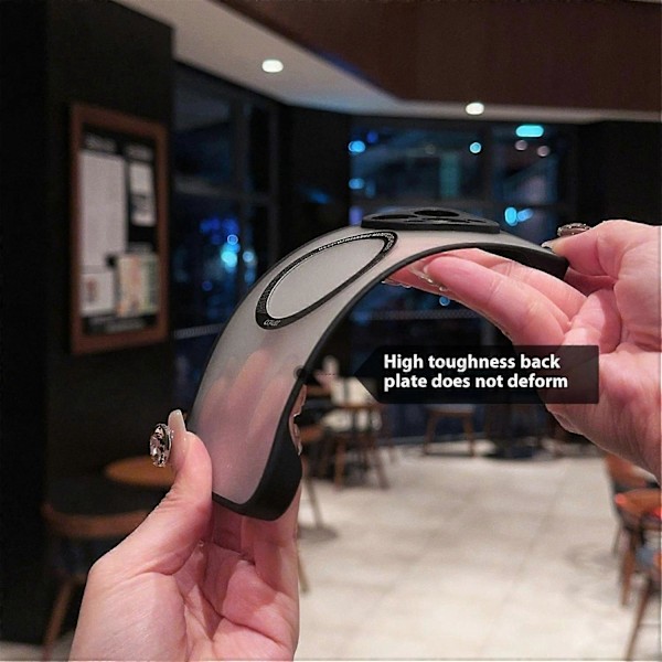 iPhone 16 Pro -kuori, yhteensopiva MagSafe-latauksen kanssa, kehyksetön TPU+PC mattapintainen puhelimen suojus