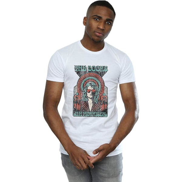 Absolute Cult The Doors Retro Jim Morrison T-shirt för män White S