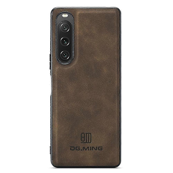 Sony Xperia 10 V -kotelo, matkapuhelin PU-nahka+PC+TPU-suojus Multicolor Style C