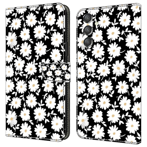 Til Samsung Galaxy A24 4G (162.1 x 77.6 x 8.3mm) Etui Stødsikkert Wallet Telefon Cover Multicolor Style G