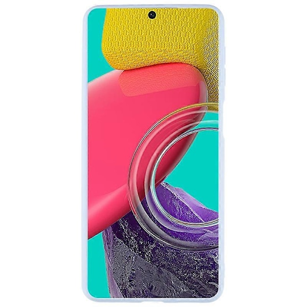 Mjukt TPU Matt Skal för Samsung Galaxy M53 5G, Anti-fingeravtryck, Anti-dropp Baksida Multicolor Style G