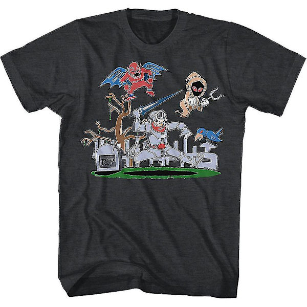 Arthur Vs The Undead Ghosts 'n Goblins T-shirt M