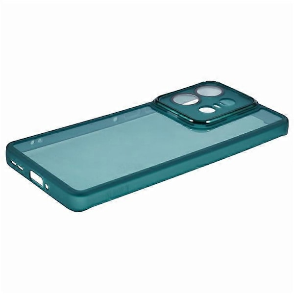 WANLONFENG DKSM -sarja Motorola Edge 50 Pro 5G TPU -kotelolle, galvanoidulla kehyksellä ja karkaistulla lasilla Multicolor Style C