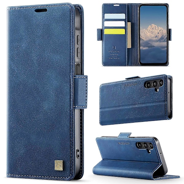 Til Galaxy A14 5G Telefoncover Multicolor Blue