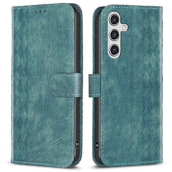 Til Samsung Galaxy A15 4G Etui Præget PU Læder Telefon Standpung Cover Multicolor Style C