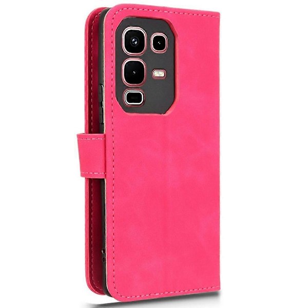 Infinix Note 50s 5G Nahkakotelo Ihoa Myötäilevä Pudotussuoja Lompakkokotelo Multicolor Rose