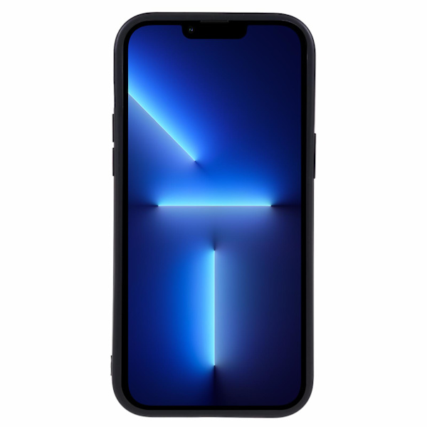 For iPhone 13 Pro Telefondeksel Støvtett Telefonskall Matt Myk TPU (Presis Utsparing for Bakre Linse) Black