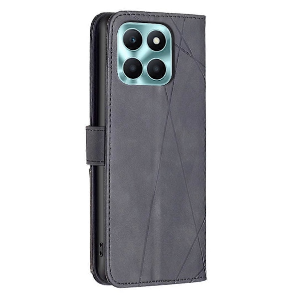 BINFEN COLOR BF05 Honor X6a 4G -suojakotelo, kuvioitu lompakkomallinen nahkainen puhelinkotelo Multicolor Style A