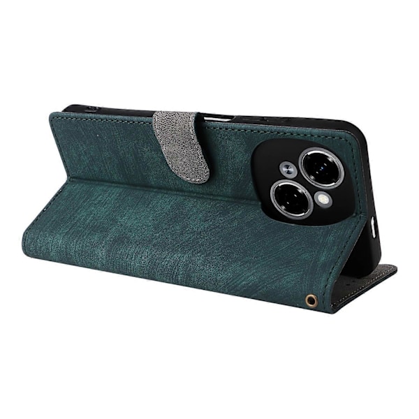 Plånboksfodral för TECNO Spark Go 2025/Spark Go 1/Pop 9 med RFID-skydd, PU-läder, stativ Multicolor Style B
