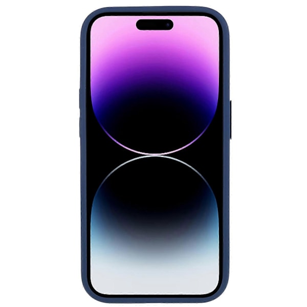 FULEXIN För iPhone 15 Pro PC+TPU Mobilskal Metall Linsskyddsram Anti-Repskydd Multicolor Style F