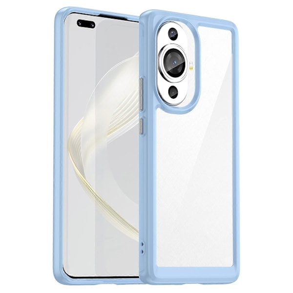 Huawei nova 11 Pro/nova 11 Ultra Läpinäkyvä Puhelinkotelo TPU+Akryyli Älypuhelimen Suojus Multicolor Style C